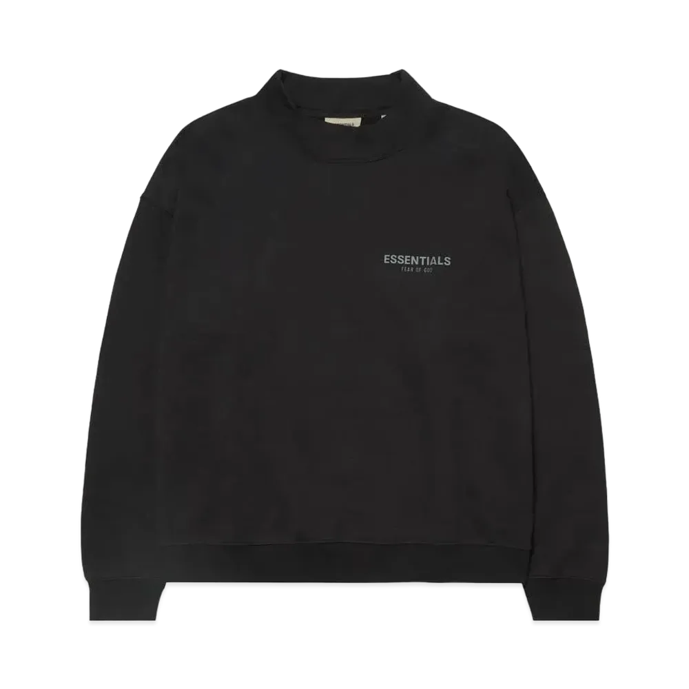 FEAR OF GOD ESSENTIALS / SSENSE Mockneck Sweatshirt "Dark Navy"
