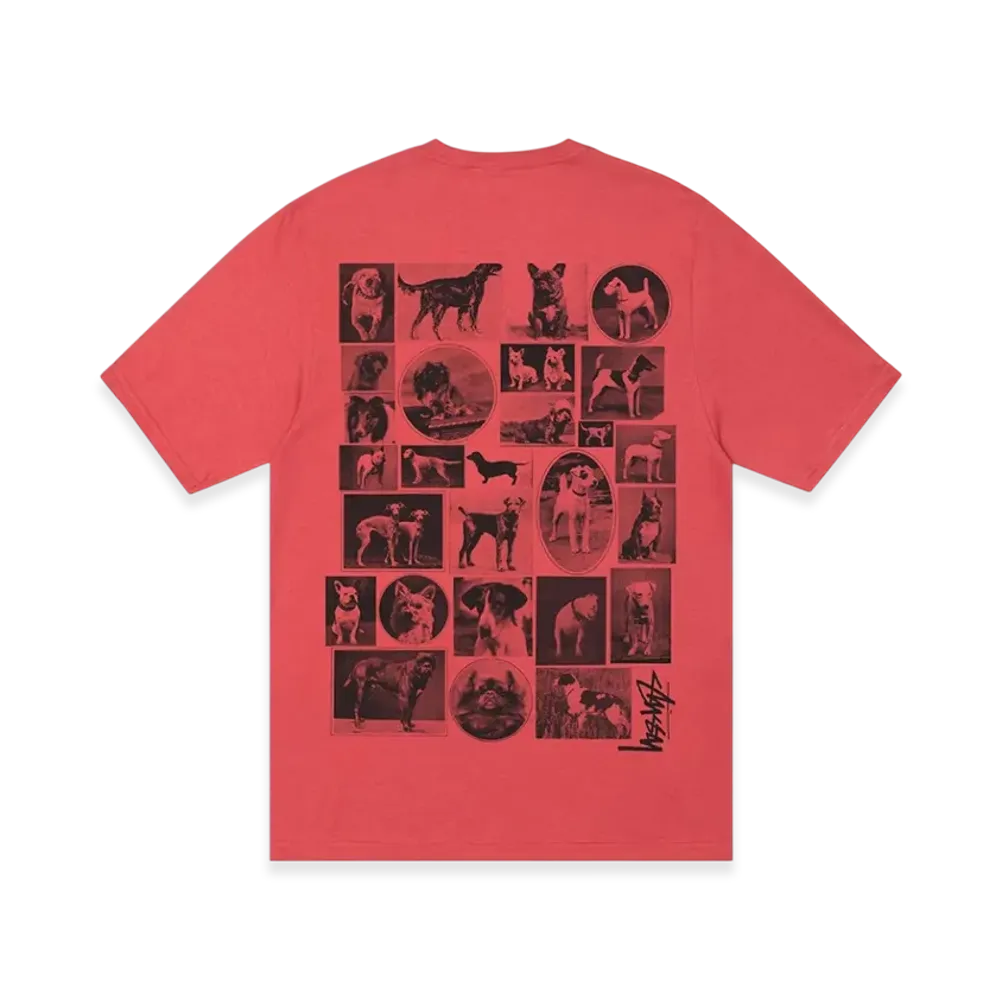 Stussy Dog Collage Tee "Pepper"