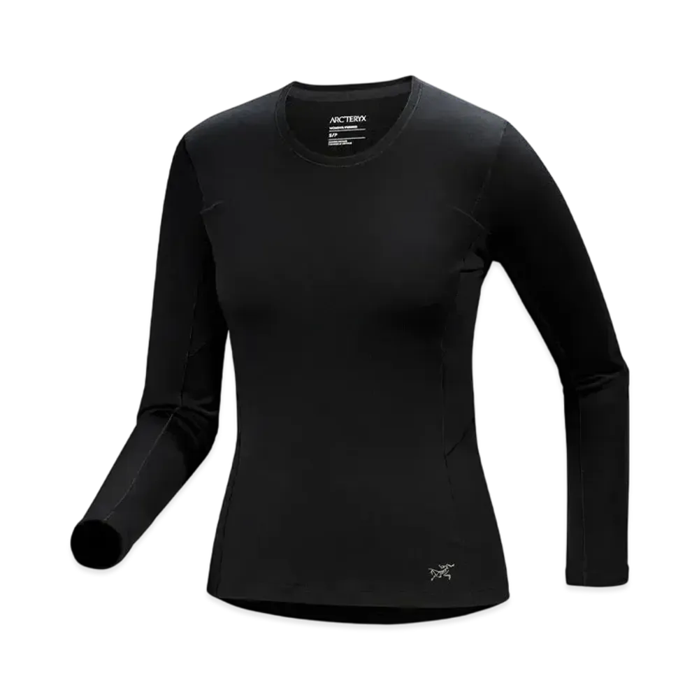 ARC'TERYX Women's Satoro Sl Merino Wool Crew "Black"