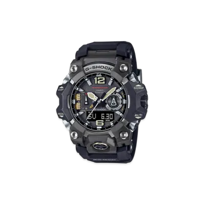 Casio G-Shock Mudmaster Mobile Link Analog-Digi M Watch "Black/Cmbi"