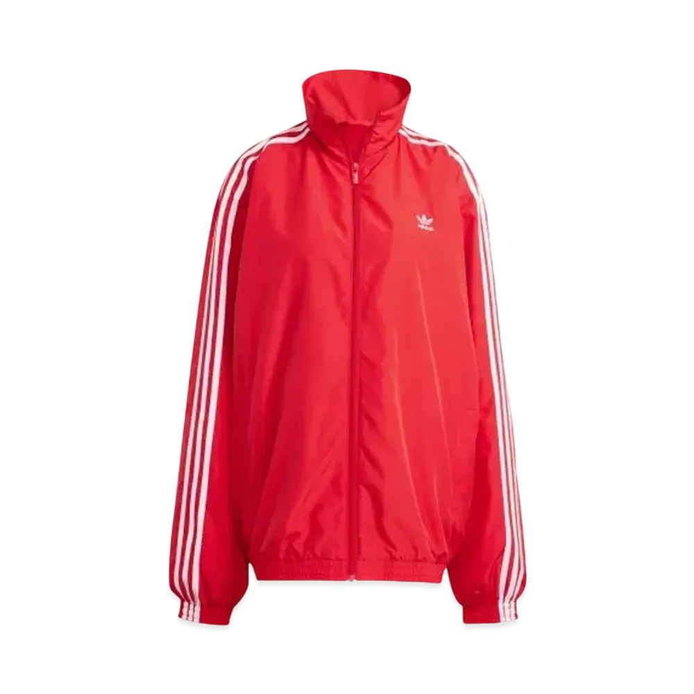adidas Firebird Oversized Track Top "Better Scarlet"
