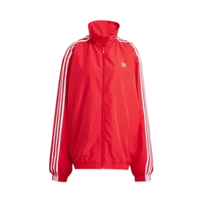 adidas Firebird Oversized Track Top "Better Scarlet"