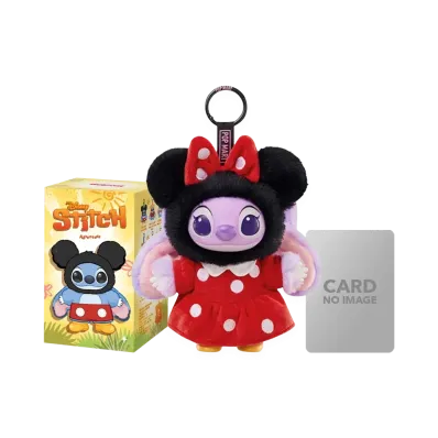 POP MART Stitch Adventure Series Plush Pendant Minnie Angel (Secret)