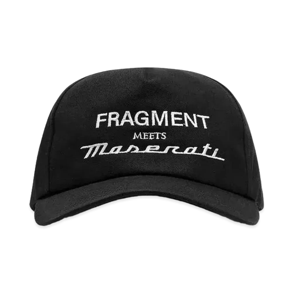 FRAGMENT MASERATI CAP "Black"