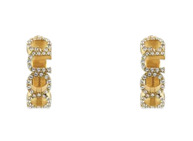 GUCCI Letter Hoop Earrings