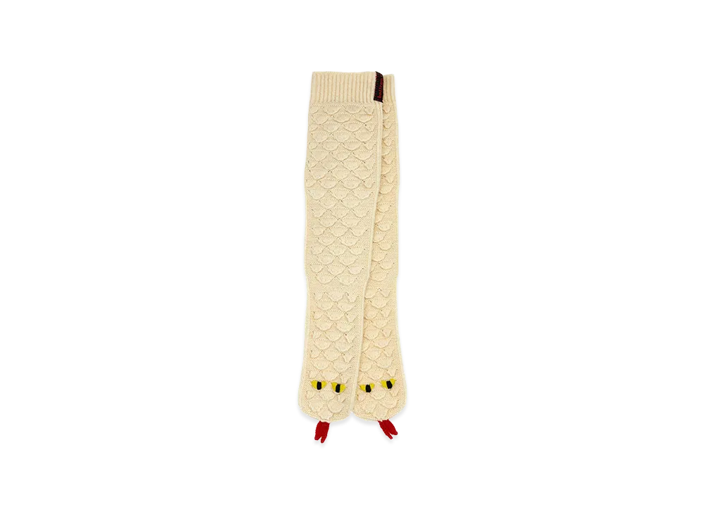 Bottega Veneta Wool Socks "Ivory"