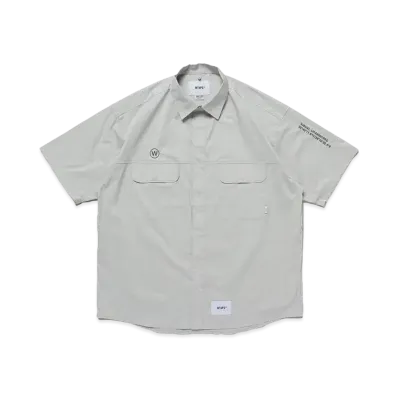 WTAPS Ladder / SS / Ctpl. Broadcloth. Coolmax. Birth "Gray"