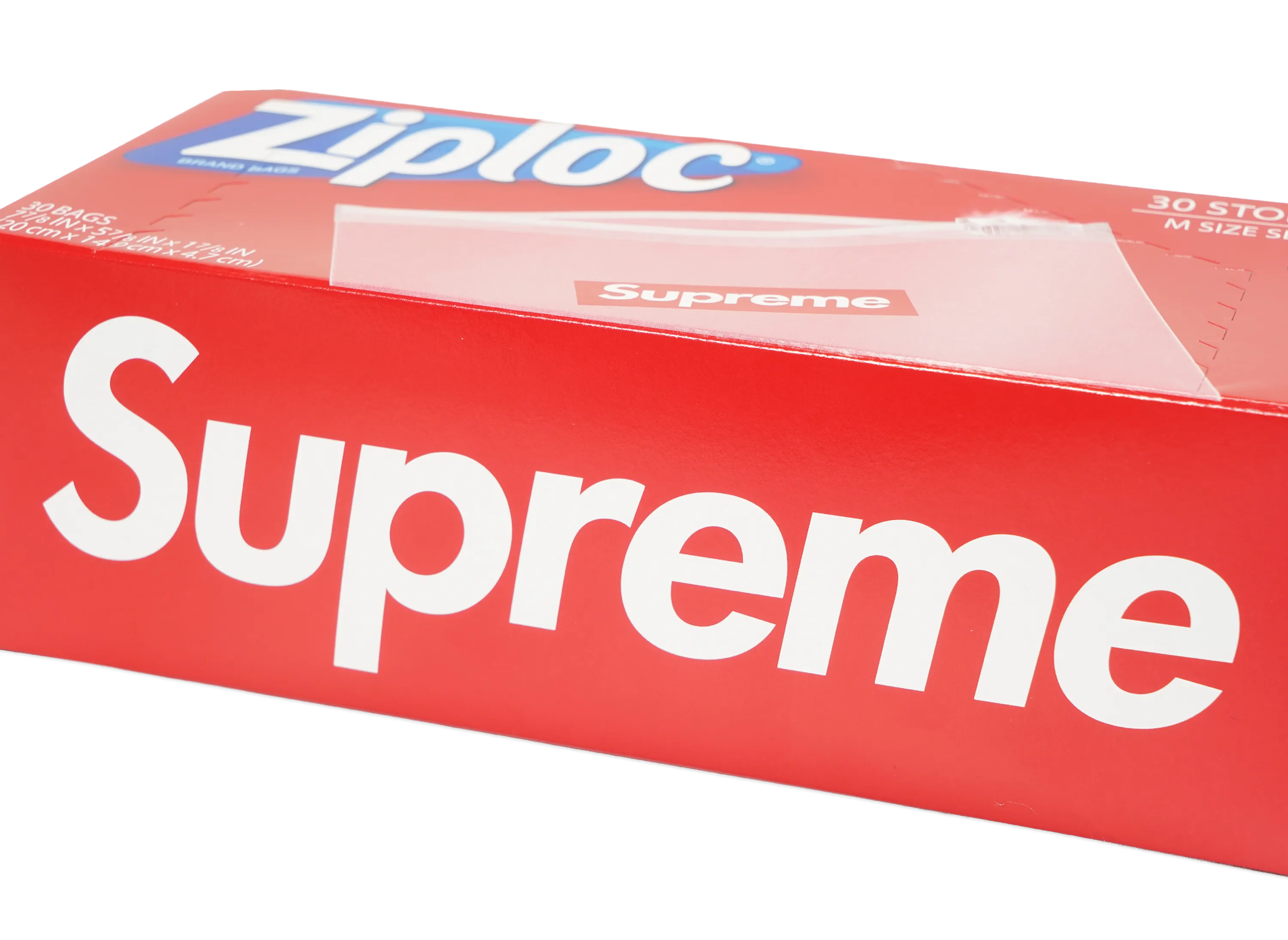 Supreme / Ziploc® Bags (Box of 30) 