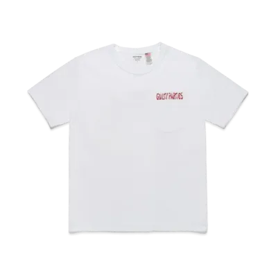 WACKO MARIA US FABRIC POCKET T-SHIRT "White"
