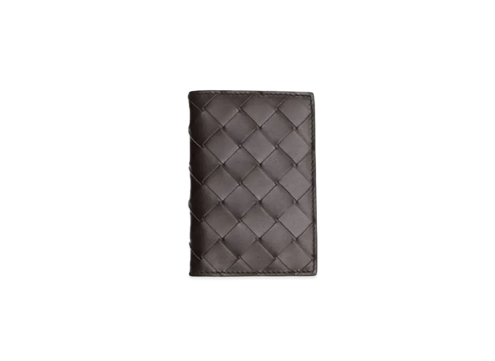 Bottega Veneta Flap Card Holder "Fondant"