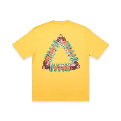 PALACE Tri-Pumping T-Shirt "Yellow"