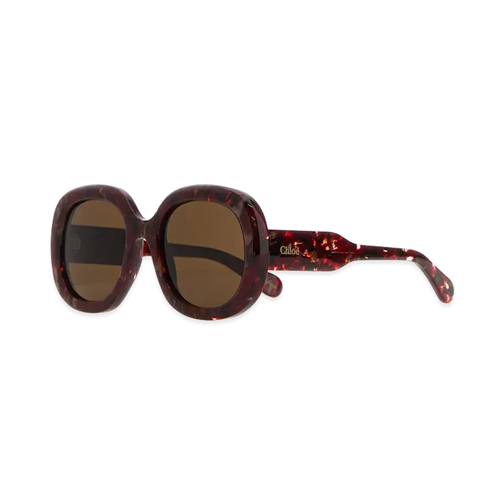 Chloe Women's Sunglasses "Garnet Red"