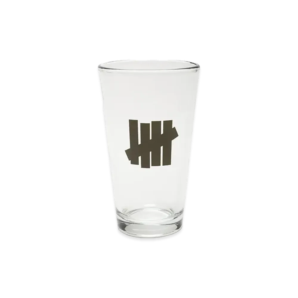 UNDEFEATED Pint Glass "Olive"