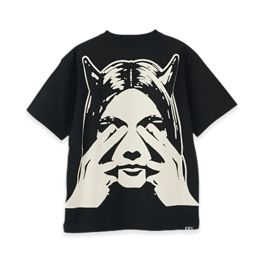HYSTERIC GLAMOUR See No Evil T-Shirt "Black"