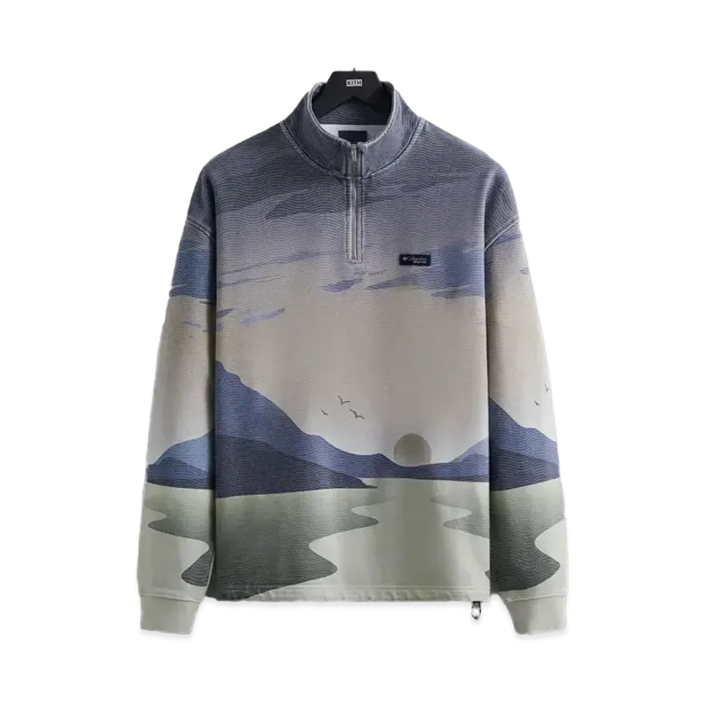 Kith x Columbia PFG Quarter Zip "Nocturnal"