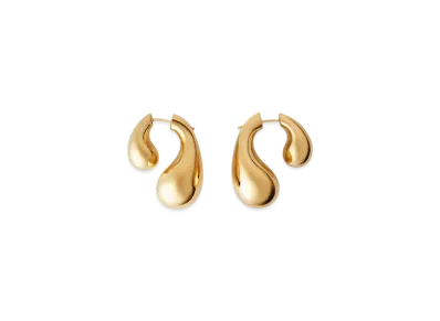 Bottega Veneta Drop Earrings "Yellow Gold"