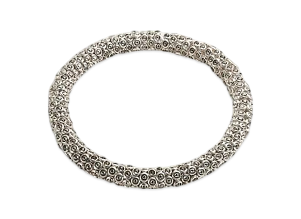 Bottega Veneta Concave Necklace "Silver"