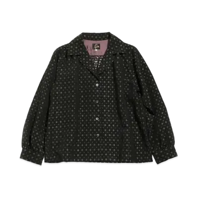 Needles GATHERED BLOUSE - DIAMOND JQ. (FOR MOMEN) "Black"
