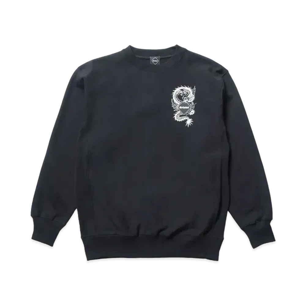 F.C.Real Bristol Year Of The Dragon Dragon Team Crewneck Sweat "Black"