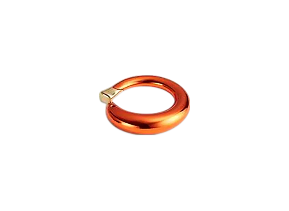 Bottega Veneta Sardine Ring "Papaya"