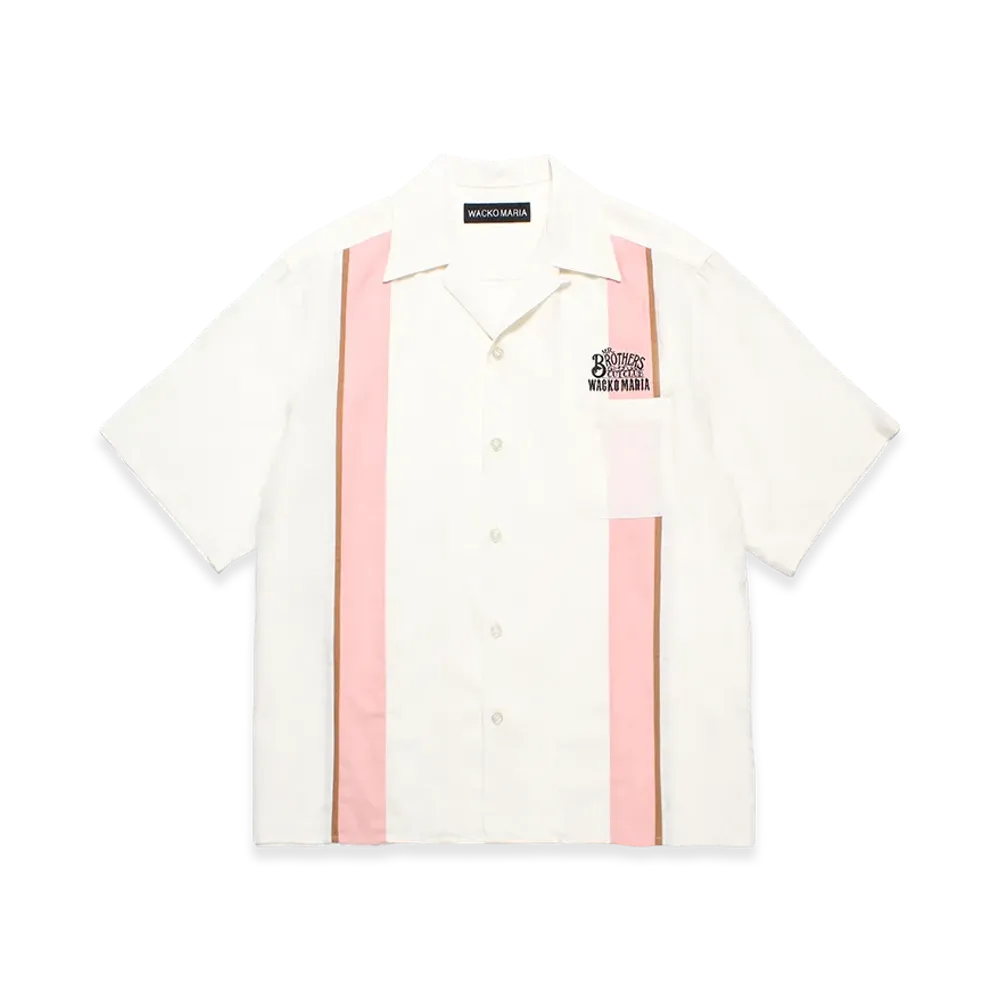 WACKO MARIA x MR.BROTHERS CUT CLUB Switching 50's Shirt "White"