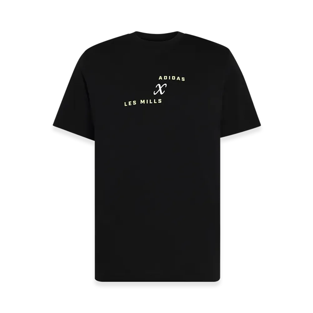 adidas Les Mills One Tribe Graphic Short-Sleeve T-Shirt "Black"