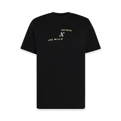 adidas Les Mills One Tribe Graphic Short-Sleeve T-Shirt "Black"