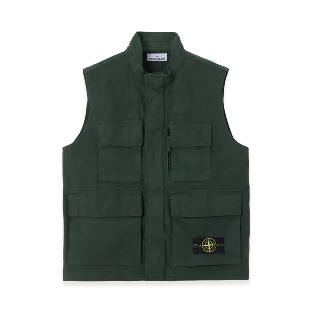 Stone Island G100001 Canvas Weave Cotton Organic Cotton "Juniper"