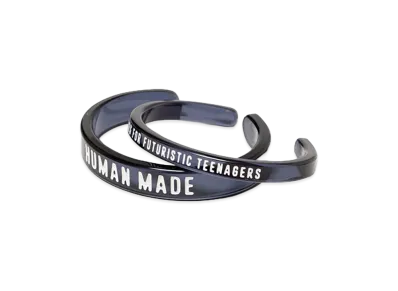 HUMAN MADE Acrylic Bangle Set "Black"