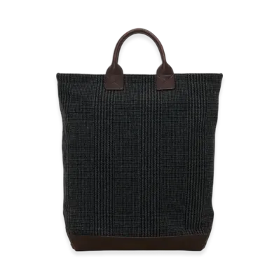 Hender Scheme Tweed Tote Big "Dark Brown"