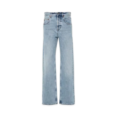 Saint Laurent Women's Jeans "Light Blue"