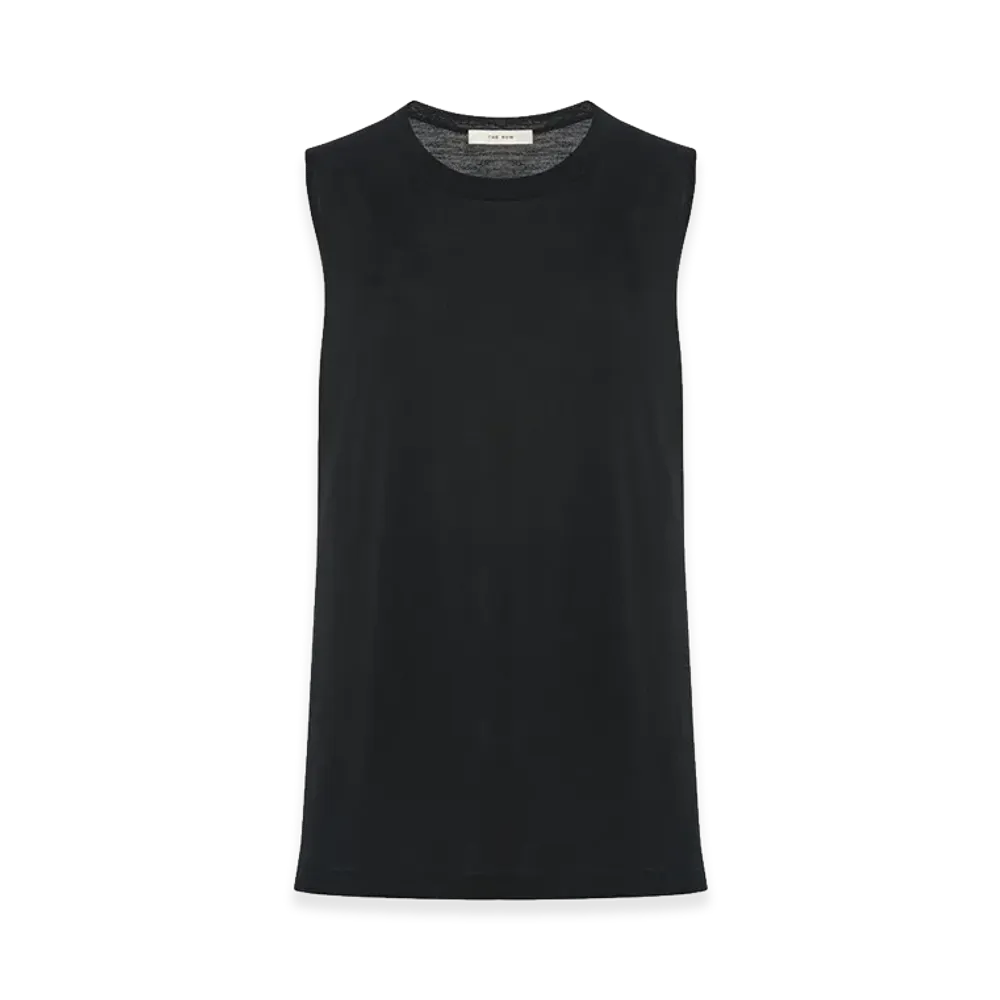The Row Women's Nezra Wool Tops "Black"