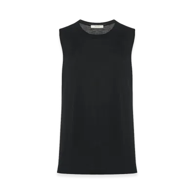 The Row Women's Nezra Wool Tops "Black"