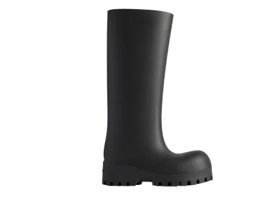 BALENCIAGA Women's Bulldozer Rainboot "Black"