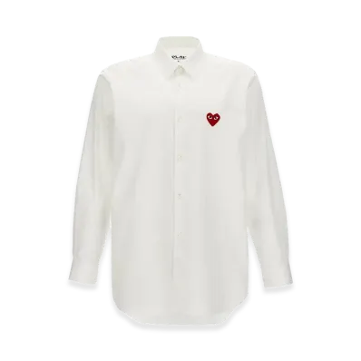 PLAY COMME des GARCONS Shirts "White"
