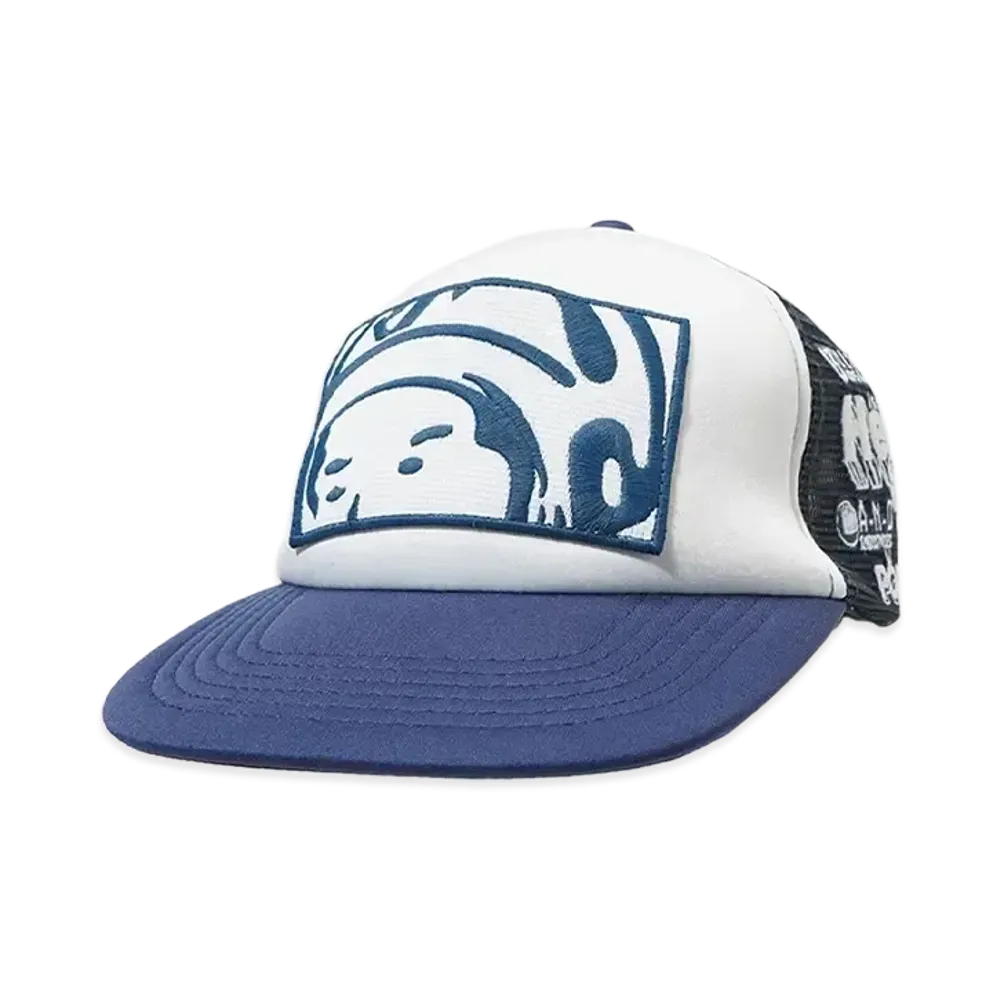 BILLIONAIRE BOYS CLUB BB SOLAR SYSTEMS TRUCKER HAT "NAVY PEONY"