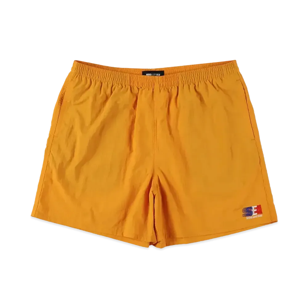 WIND AND SEA tricolore Slide Sea Nylon Short "Orenge"