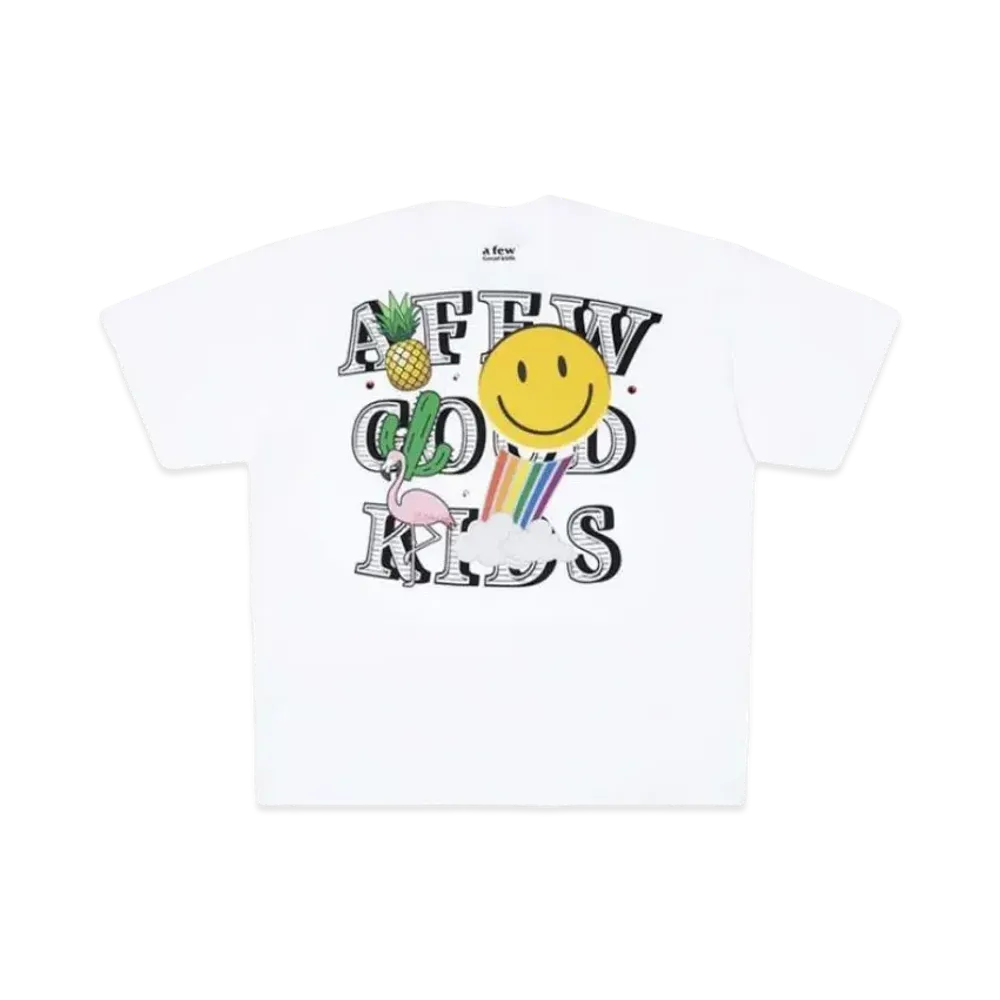 A FEW GOOD KIDS Vacation Tee "White"