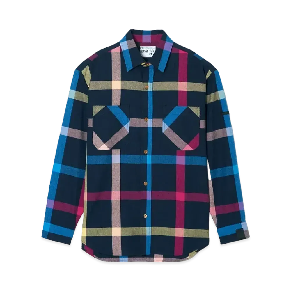 N.HOOLYWOOD x BIGMAC Long Sleeve Shirt "Navy"
