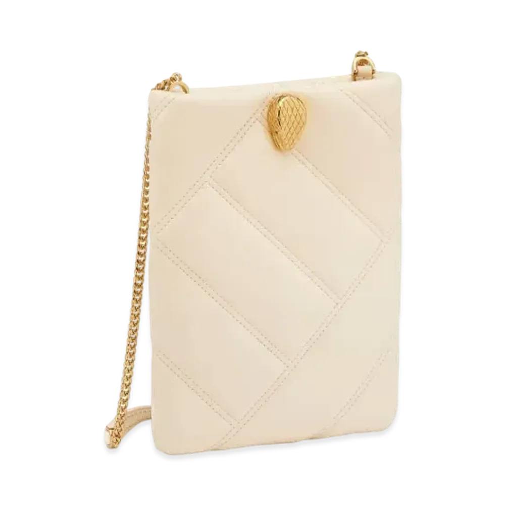 BVLGARI Serpenti Cabochon Phone Case "Ivory"