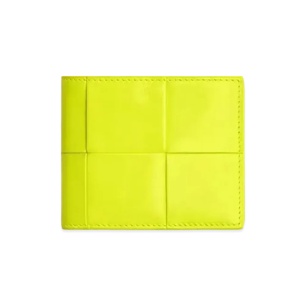 Bottega Veneta Bi-Fold Wallet "Acid Kiwi"