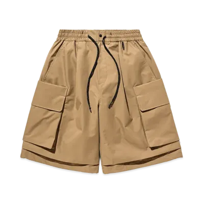 CLESSTE +Phenix Windstopper By Gore-Tex Labs Twill City Military Half Pants 001 "Camel Beige"