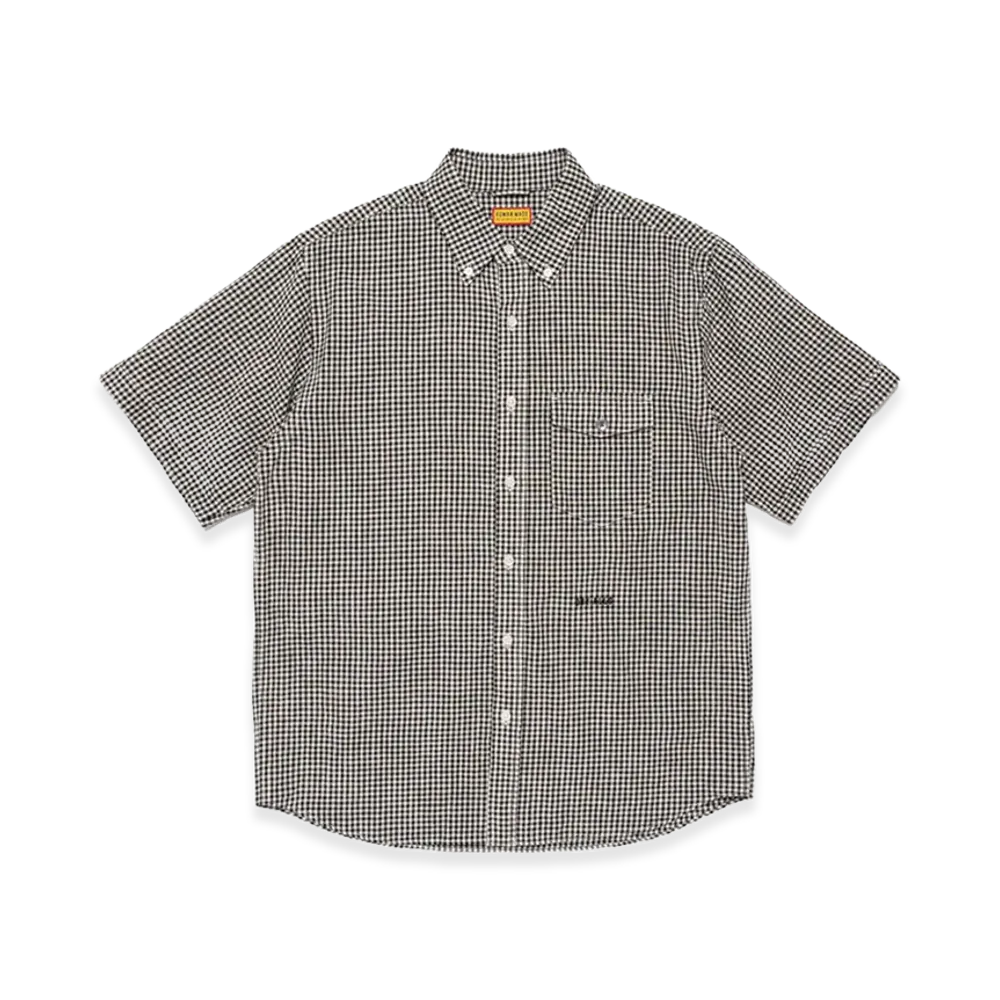 HUMAN MADE Check B.D S/S Shirt "Black"