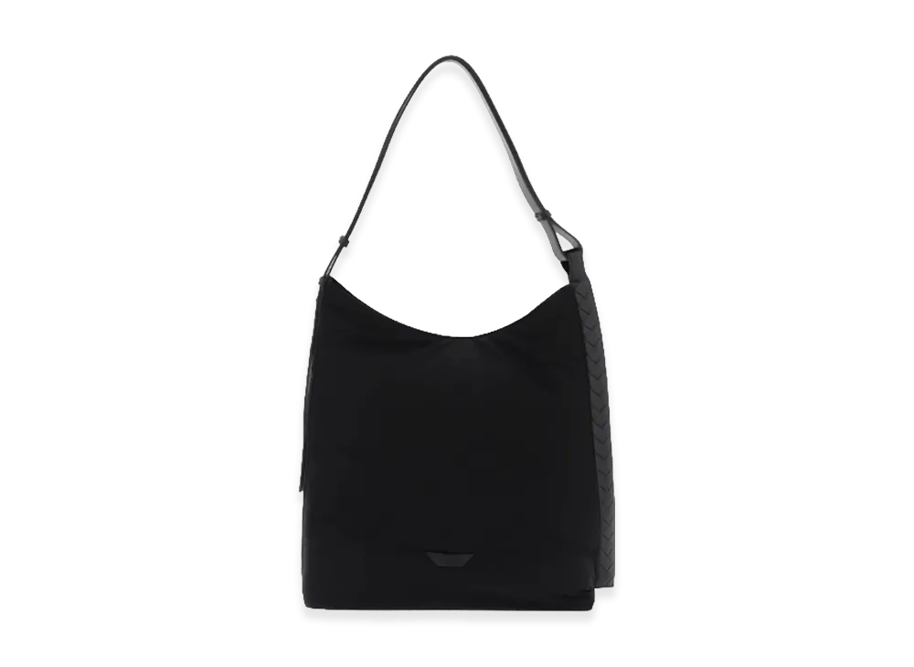 Bottega Veneta Fabric Shoulder Bag "Black"