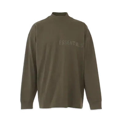 FEAR OF GOD ESSENTIALS Cut And Sew "Off Black"