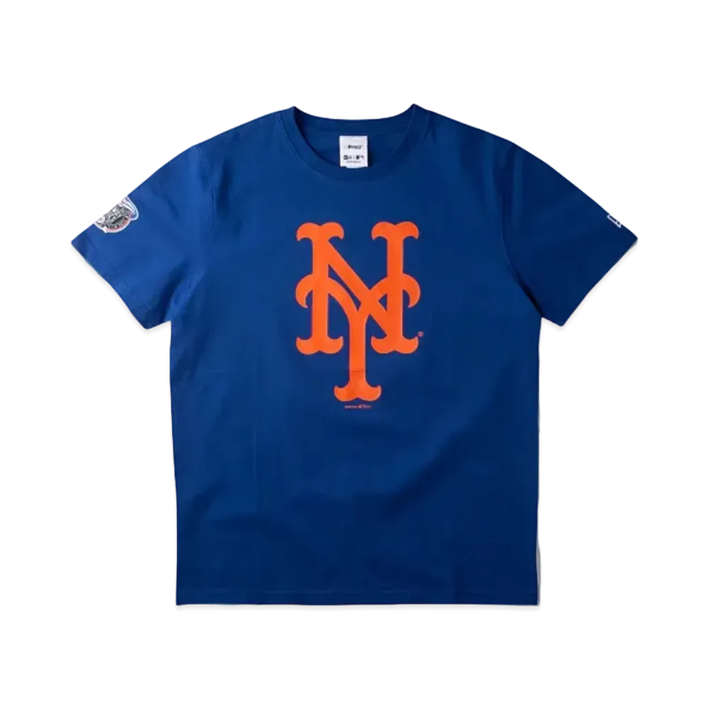 New Era × Awake × New York Mets Subway Series Short Sleeve T-Shirt "Blue"