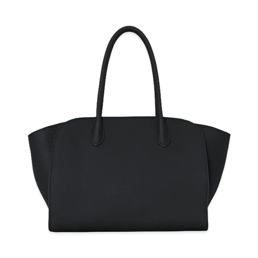 The Row Women's Marlo 12 Leather Bag "Black"