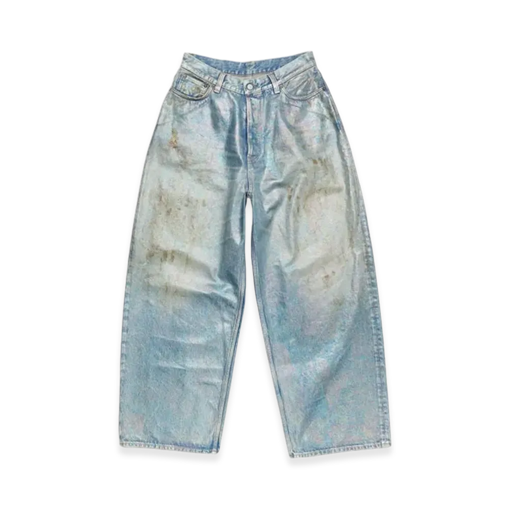 Acne Studios Super Baggy Fit Jeans 2023 "Mid Blue"