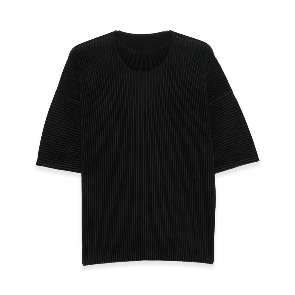 HOMME PLISSE ISSEY MIYAKE T-Shirts "Black"