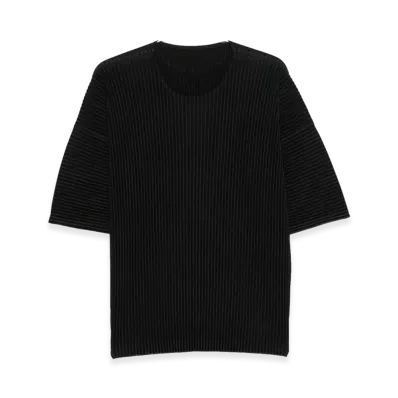 HOMME PLISSE ISSEY MIYAKE T-Shirts "Black"